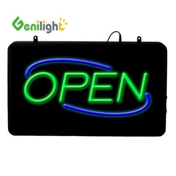 5000 Hours Working Lifetime LED OPEN Neon Sign for Advertising and Interior Decoration