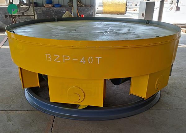 40 Tons Capacity Factory Apply 360 Degree Rotated Customized Electric Turntable