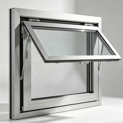 Weather Resistant Aluminum Alloy Awning Window High Durability