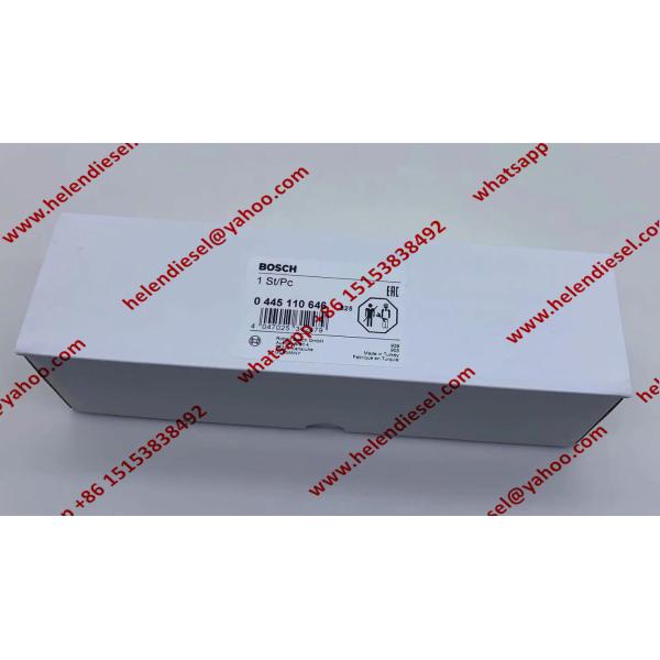 Genuine  Common rail injector 0445110646 , 0 445 110 646, 0445110647, 0445110369, 0445110368, 03L130855CX
