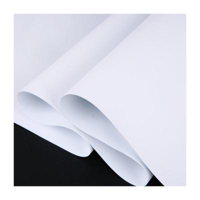 440GSM 560GSM Blockout Flex Banner PVC Canvas Fabric Banner Roll With PVC Lamination