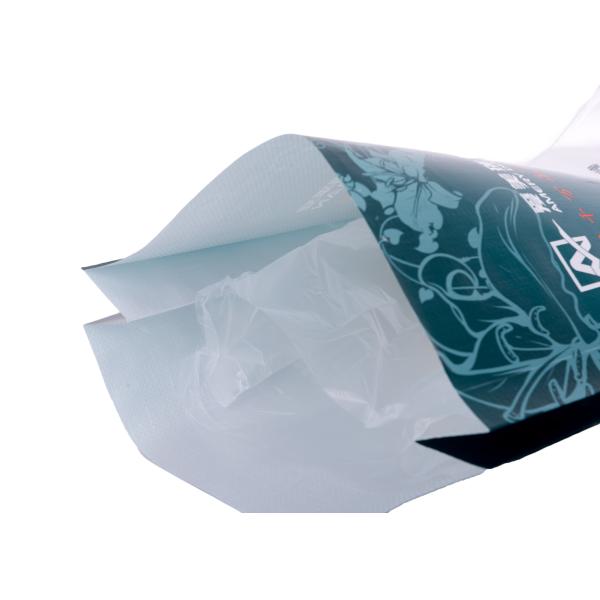 Building Material Packaging Custom Printed Bags Recycle PP Woven Sack with Heat Sealing Bottom