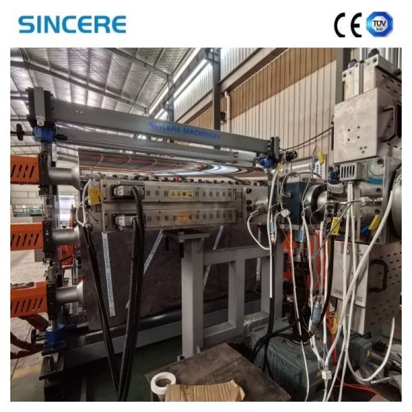 Semi-automatic Plastic Sheet Extrusion Machine for 3-30mm Plate Thickness with PP, PE, ABS Materials