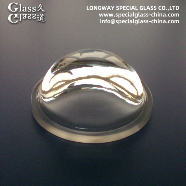 Thermal Resistance Borosilicate Glass Led Lens For Industrial Lamp