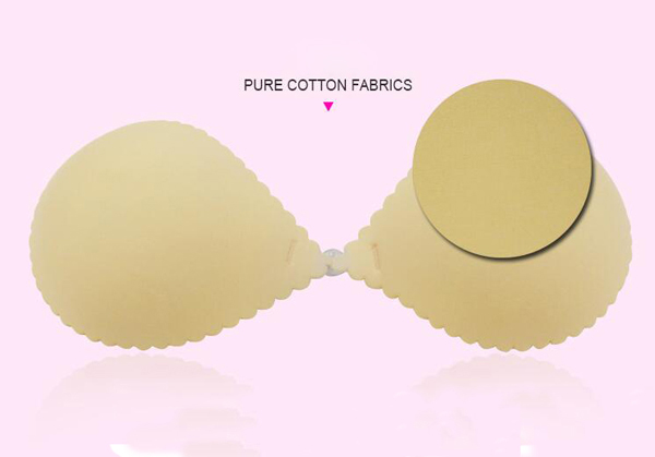 F1004 Women sticky silicone seamless strapless push up bra exporter