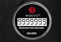 Effortless Mileage Tracking WGCVS 600-9999 Digital Hubodometer for Trucks and Trailers