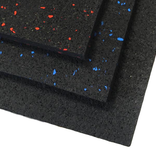 ITF Outdoor Rubber Gym Mats Recycled SBR Granules Mould Proof
