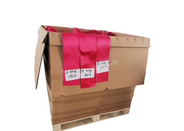 Durable Flat Polyester Webbing Roll EN1492-1 Standard Corrosion Resistant