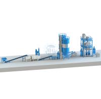 Usine de mélange à sec à haut rendement avec système électronique de pesage des cendres volantes
