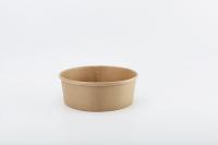 Saladier jetable qui respecte l'environnement de soupe à papier d'emballage avec le couvercle