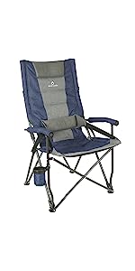 Folding Chairs Heavy Duty Support 350 lbs Moon Chair with Carry Bag Portable Folding Camping Chair with Carry Bag