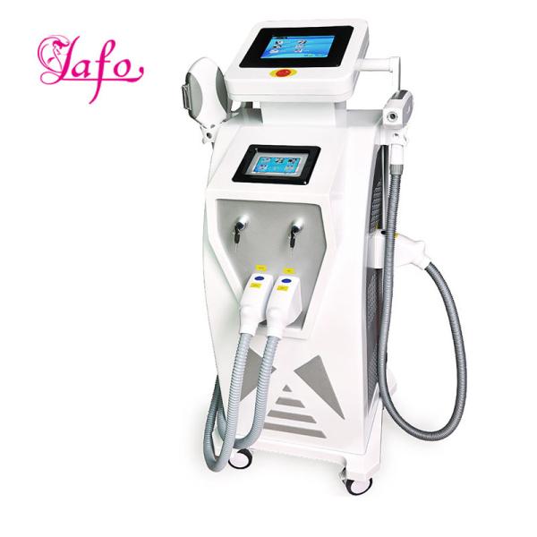 3 in 1 Multifunctional shr ipl nd yag laser machine / IPL RF Nd Yag Laser Hair Removal Machine
