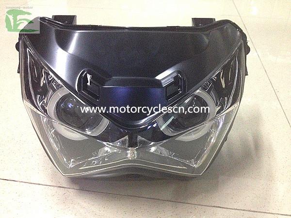 Kawasaki Z250 Motorcycle  Parts HID Blue light Headlight Lens Headlamps
