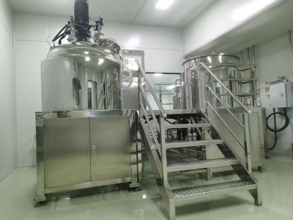 SUS304 Homogeneizador Emulsionador Mezclador 300L para loción de lavado de manos