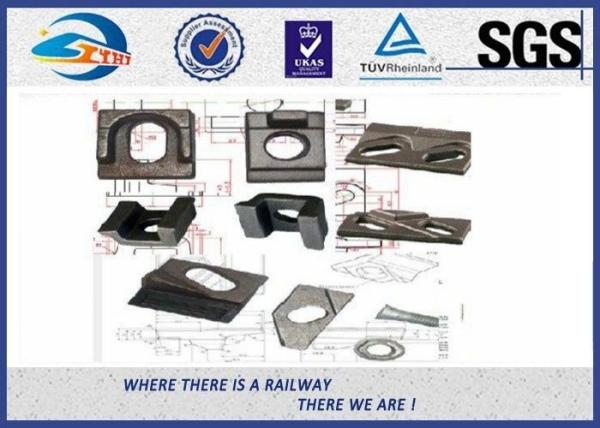 High Tensile Oiled Black Railroad Clips And Fasteners With Q235 Steel Material DIN5906