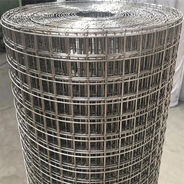1*2m Welded Wire Mesh Panel with Silver Galvanized Steel Wire from Manufacture