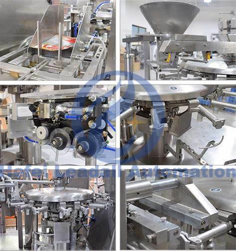 Milk Powder Rotary Packing Machine 10g To 2.5kg For Stand Up Zipper Pouch