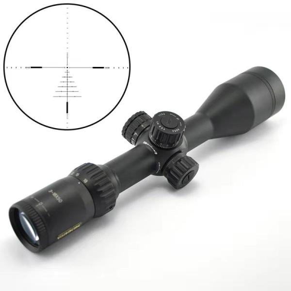Compact Long Range Rifle Scopes Fogproof Waterproof 3-18x50