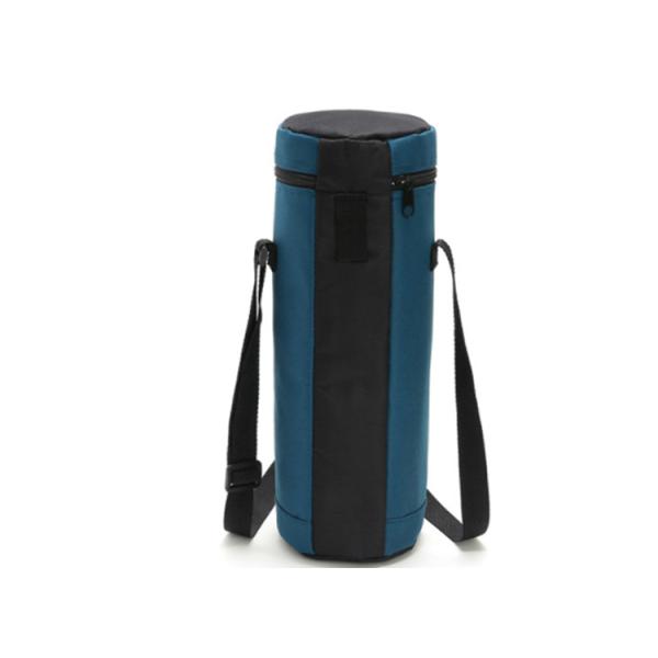 Round wine bottle bag oxford fabric Ice Pack single wine insulated cooler bag
