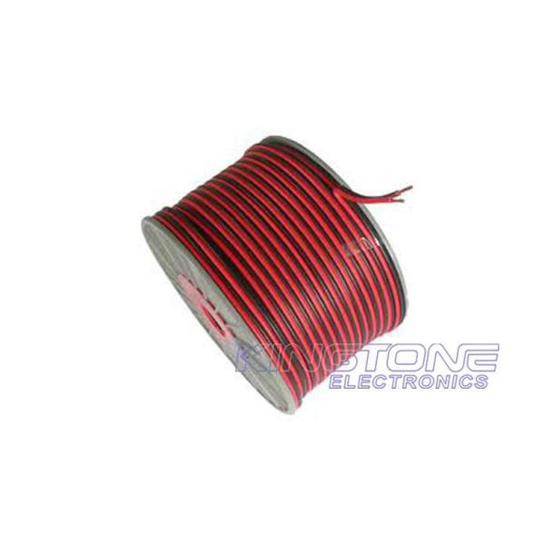 100M Roll 2×0.50mm2 Audio Speaker Cable Stranded OFC Conductor Red Black PVC