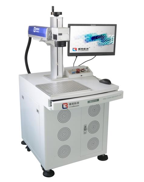 20w Fiber Laser Marking Machine For Car Charger / Phone Case 110 x 110mm Engraving Area