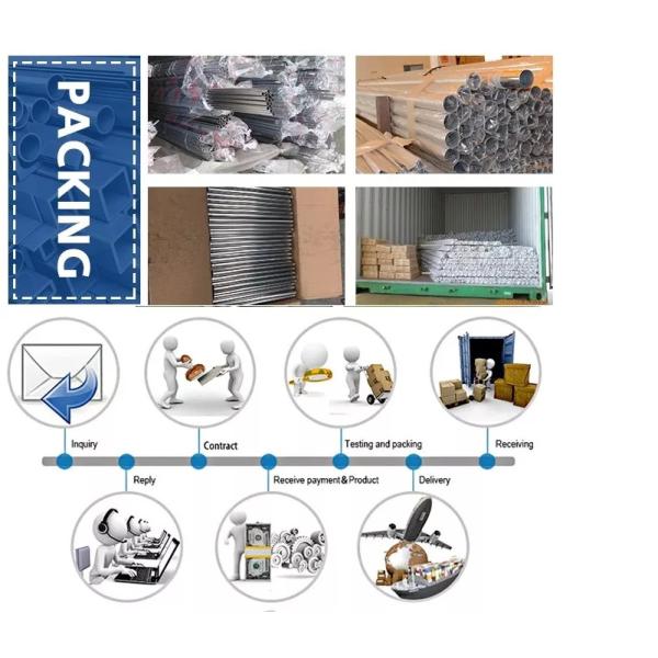 6063 7075 T6 Aluminum Steel Pipe ASTM B85 EN12020 Structural Aluminum Tubing