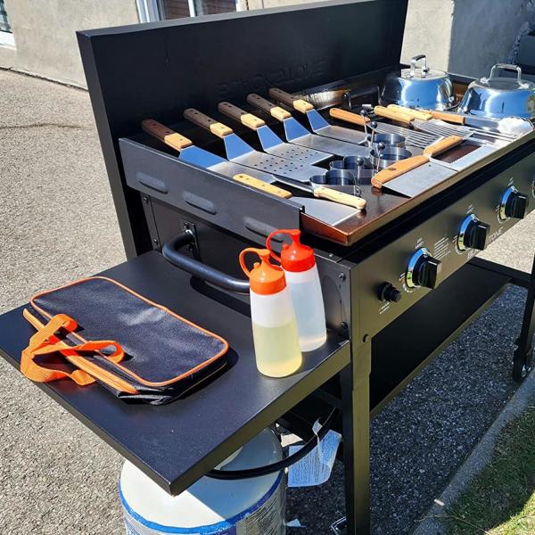 Outdoor Cooking Heat Shield Frame Wind Guards for Blackstone 36 Griddle