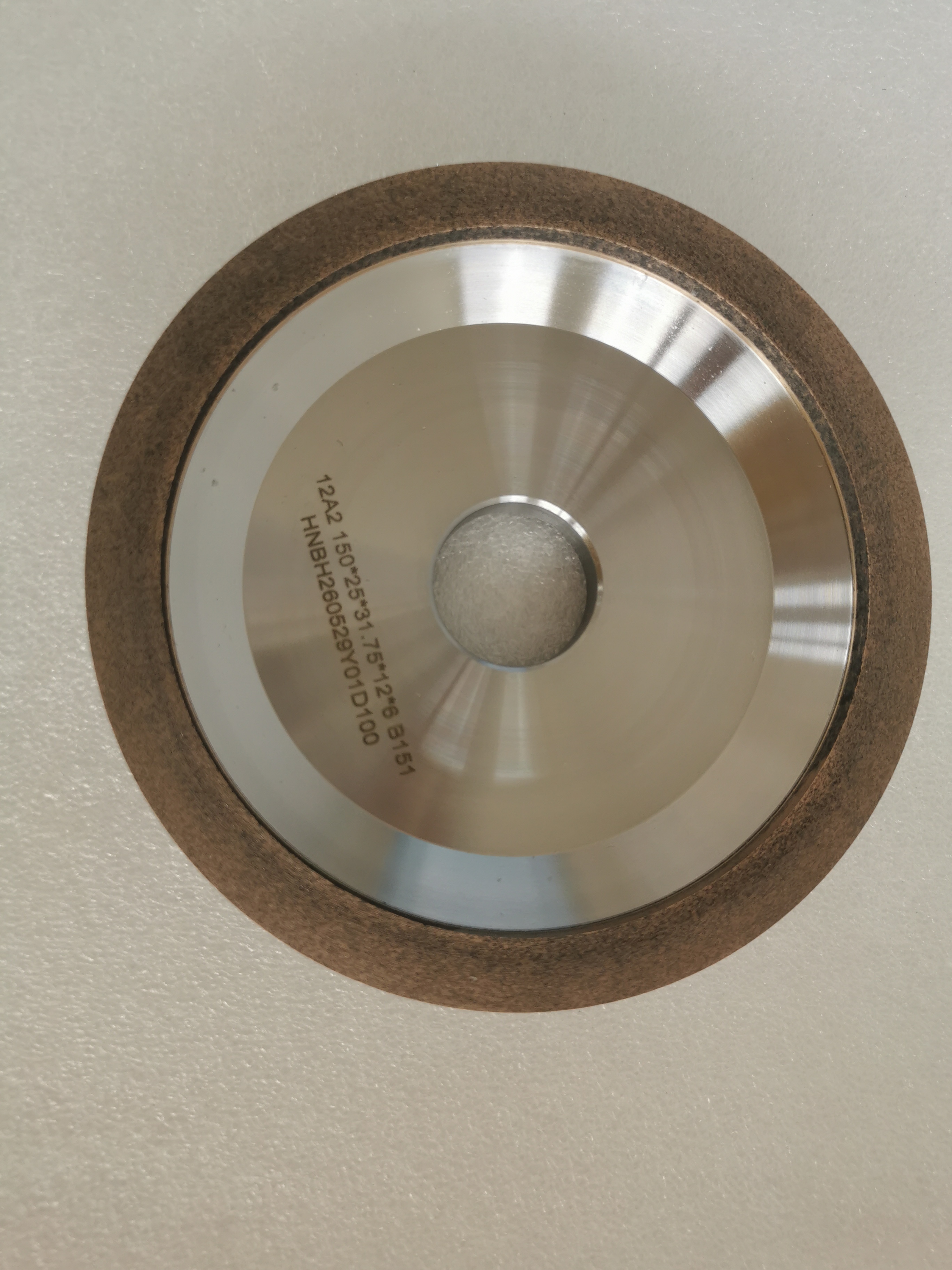 Metallic Bond 12A2 CBN Grinding Wheel as Dish/Cup Wheels for HSS Tool Sharpening