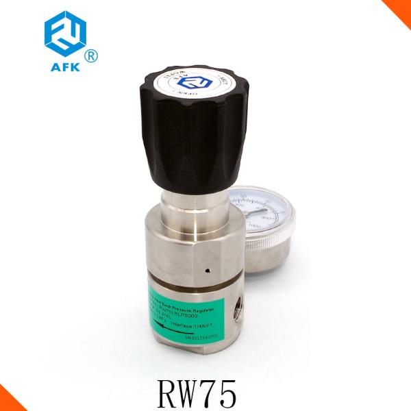 Low Pressure Back Pressure Regulating Valve Working Temp -40° F ~+165° F 1500Psi