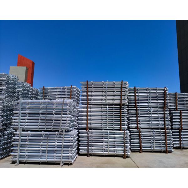 Hot-Dipped Galvanized Ringlock Scaffolding System with Q355B High-Tensile Steel and BS EN 12810 Certification