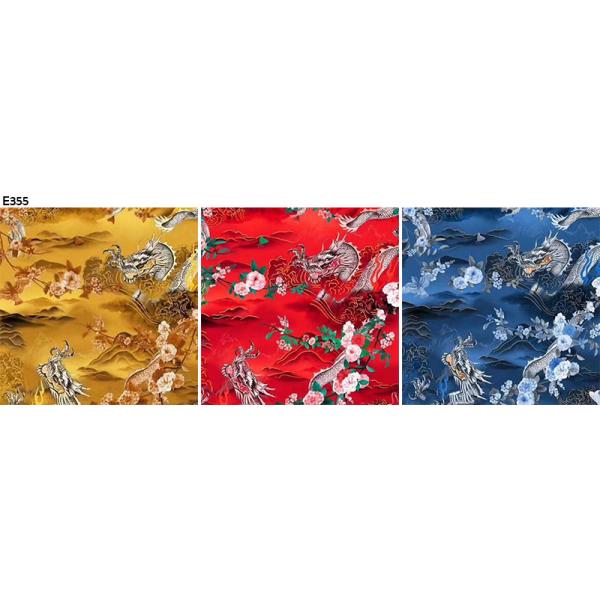 Изготовленный на заказ напечатанный шелк Sandwashed 27mm крепирует ткань парчи шелка ткани Китая De чистую