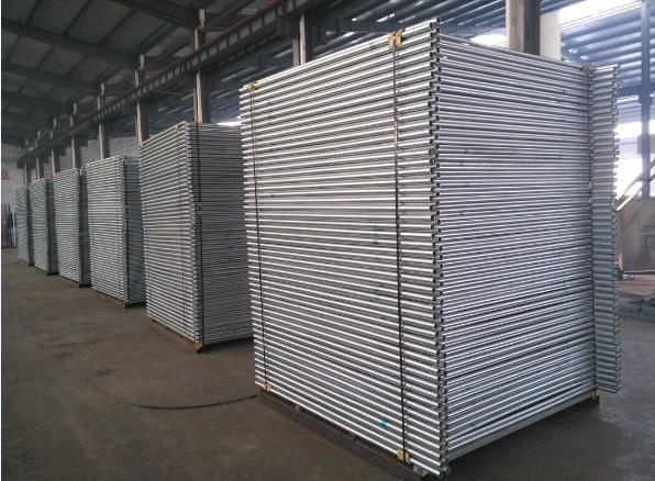 6 Feet Height Hot Dipped Galvanized Temporary Fence With 32mm Frame Tube