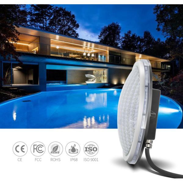 Par56 AC12V 18W Warm White IP68 Anti-UV PC Waterproof Pool Led White Lighting