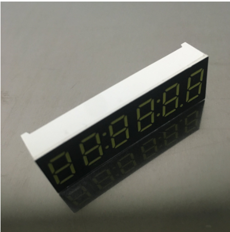 Electronic 6 Digit 7 Segment Display Alphanumeric LED Display Amber 0.36 Inch