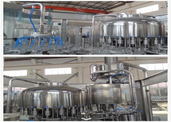 6000BPH manual bottle filling machine 3-in-1 , drinking water filling machine