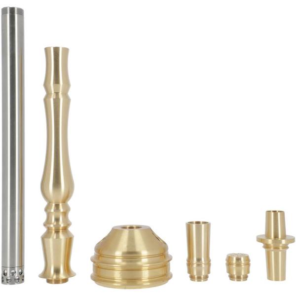 Medium Size Hookah Brass Material Unbreakable Easy Cleaning Convenient Use