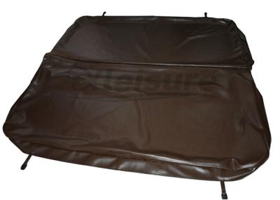 Brown Commercial Hot Tub Spa Covers Energy Saving Walk On Hot Tub Covers