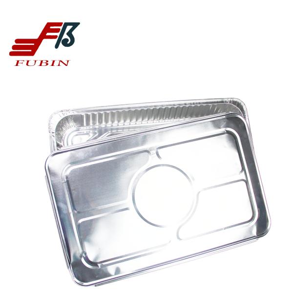 Biodegradable Laegr Size Aluminum Foil Lids Food Serving Restaurant