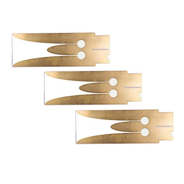 Multilayer Rogers Rt / Duroid 5880 1 oz copper PCB In Digital Radio Antennas