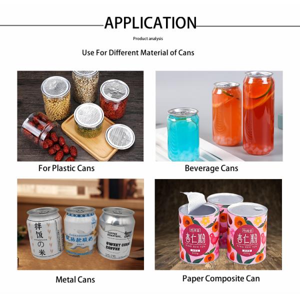 металл пузыря машины запечатывания бутылки 20pcs/min ручной может вручить закаточную машину