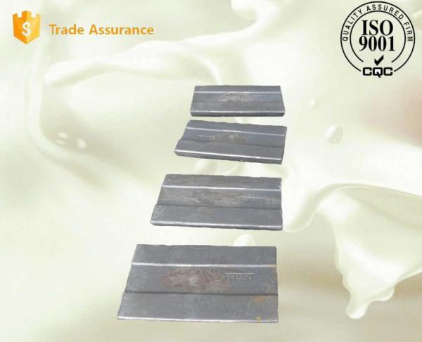 Chrome Molybdemun Alloy Steel Castings Crusher Wear Parts With Tempering Heat Treatment