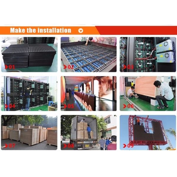 EN12966/NTCIP Compliant LED Variable Message Sign with Customizable Display Dimension and Aluminum Cabinet
