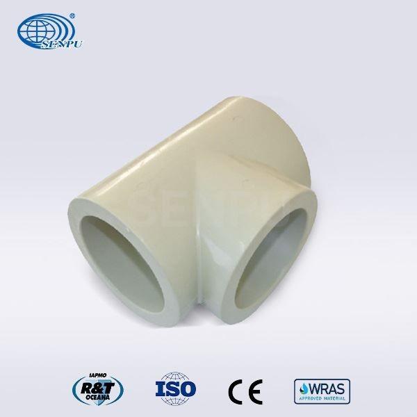 PN20 Equal Tee PPR Pipes Fittings 20mm 25mm 32mm For Irrigation System
