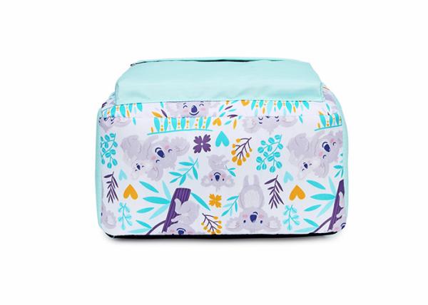 Fruit Green Double Zipper Closure Children School Bag