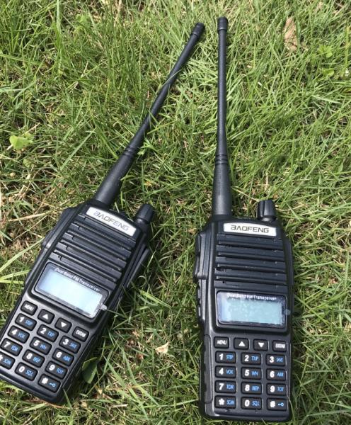 Original Business Walkie Talkie Dual Band Two Way Radio