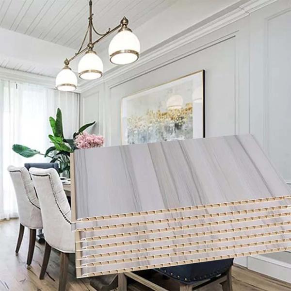 Dormitorio interior del panel de pared del PVC del techo de la decoración a prueba de humedad