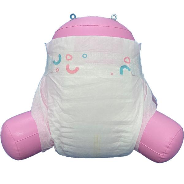 3D Leakguard White ADL Disposable Baby Nappies OEM