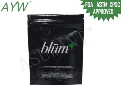 As ervas daninhas plásticas que empacotam o Ziplock médico do Weed ensacam a espessura de With130 Mic