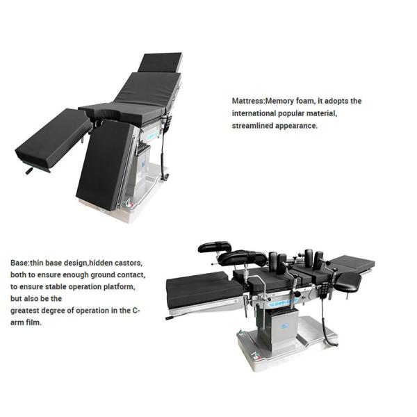 Electric Medical Hospital Beds Multifunction Surgical Operation Theatre Table 220V 50HZ