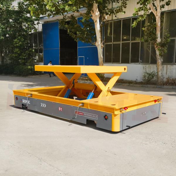 Heavy Load 5 Tons Hydraulic Lifting Omni-directional Mold Battery Transfer Cart